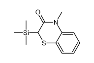 4-methyl-2-trimethylsilyl-1,4-benzothiazin-3-one Structure