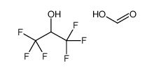 formic acid,1,1,1,3,3,3-hexafluoropropan-2-ol结构式