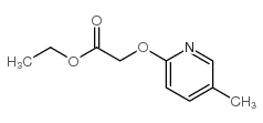 (5-甲基-吡啶-2-基氧基)-乙酸乙酯结构式