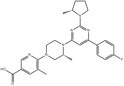TRPV1 antagonist 5结构式
