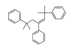 (2,6-dimethyl-2,6-diphenylhept-3-en-4-yl)benzene结构式