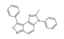 3,6-diphenyl-5-methylimidazo(4,5-e)-2,1-benzisoxazole结构式