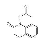 (2-oxo-3,4-dihydroquinolin-1-yl) acetate结构式