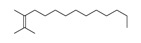 2,3-dimethyltetradec-2-ene Structure