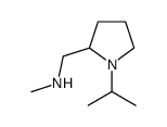 (1-异丙基-2-吡咯烷)-n-甲基甲胺结构式