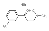 3-dimethylamino-1-(3-methylphenyl)propan-1-one Structure