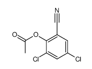 2-acetoxy-3,5-dichloro-benzonitrile结构式