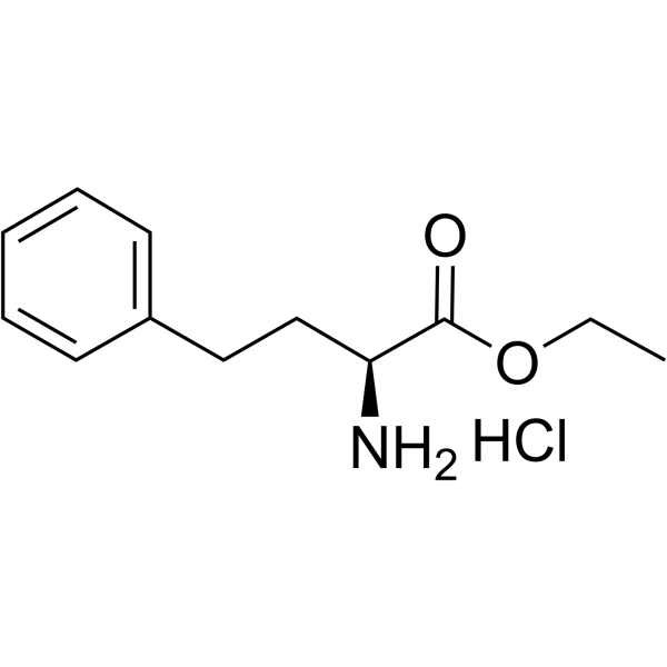 L-Homophenylalanine ethyl ester hydrochloride structure