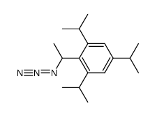 2-(1-azidoethyl)-1,3,5-triisopropylbenzene Structure