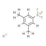 3.5-二甲基苯基三氟硼酸钾结构式