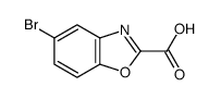 5-溴-2-苯并噁唑羧酸结构式