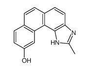 2-methyl-3H-naphtho[1,2-e]benzimidazol-10-ol Structure