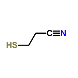 3-巯基丙腈结构式