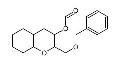 [(2S,4aS,8aR)-2-(phenylmethoxymethyl)-3,4,4a,5,6,7,8,8a-octahydro-2H-chromen-3-yl] formate Structure