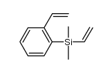 dimethyl(vinyl)(2-vinylphenyl)silane Structure
