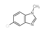 (9ci)-5-氯-1-甲基-1H-苯并咪唑结构式