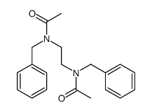 N-[2-[acetyl(benzyl)amino]ethyl]-N-benzylacetamide Structure