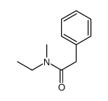 N-ethyl-N-methyl-2-phenylacetamide Structure