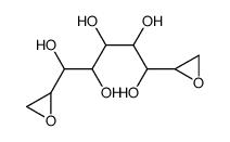1,5-dioxiranyl-1,2,3,4,5-pentanepentanol structure