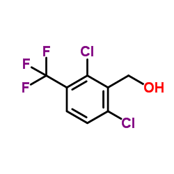 2,6-Dichloro-3-(trifluoromethyl)benzyl alcohol Structure