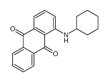 1-(cyclohexylaminoanthraquinone)结构式