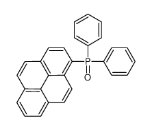 1-diphenylphosphorylpyrene结构式