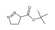 tert-butyl 4,5-dihydro-3H-pyrazole-3-carboxylate Structure
