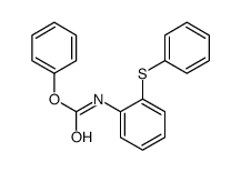 Phenyl[2-phenylthio)phenyl]carbamate Structure