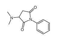 3-(dimethylamino)-1-phenylpyrrolidine-2,5-dione Structure
