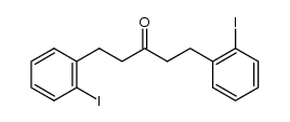 1,5-bis(2-iodophenyl)pentan-3-one Structure