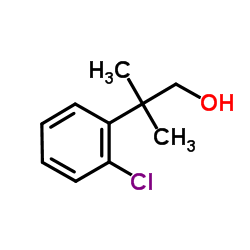 2-氯-beta,beta-二甲基苯乙醇结构式
