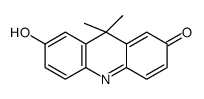 7-hydroxy-9,9-dimethylacridin-2-one Structure