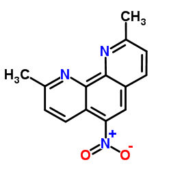 2,9-dimethyl-5-nitro-1,10-phenanthroline结构式