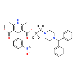 Manidipine-d4 structure