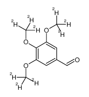 3,4,5-tris(trideuteriomethoxy)benzaldehyde结构式