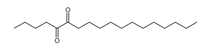 n-octadecane-5,6-dione结构式