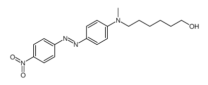 6-[N-methyl-4-[(4-nitrophenyl)diazenyl]anilino]hexan-1-ol Structure