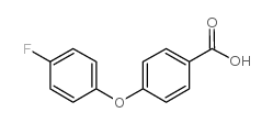 4-(4-fluorophenoxy)benzoic acid Structure