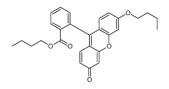butyl 2-(3-butoxy-6-oxoxanthen-9-yl)benzoate Structure