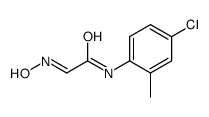 N-(4-氯-2-甲基苯基)-2-(羟基亚氨基)乙酰胺结构式