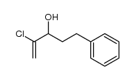 2-chloro-5-phenyl-1-penten-3-ol Structure