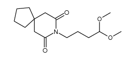 8-(4,4-dimethoxybutyl)-8-azaspiro[4.5]decane-7,9-dione Structure