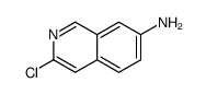 3-chloroisoquinolin-7-amine Structure