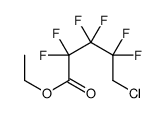 ethyl 5-chloro-2,2,3,3,4,4-hexafluoropentanoate结构式
