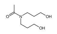 N,N-bis(3-hydroxypropyl)acetamide结构式