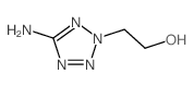 2H-Tetrazole-2-ethanol,5-amino- Structure