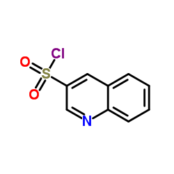 3-Quinolinesulfonyl chloride Structure