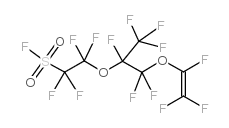 全氟(4-甲基-3,6-二氧杂-7-辛烯)磺酰氟结构式