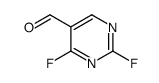 5-Pyrimidinecarboxaldehyde, 2,4-difluoro- (9CI)结构式