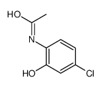 Acetamide,N-(4-chloro-2-hydroxyphenyl)-结构式